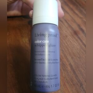Living Proof Color Care Whipped Glaze DARK Color Toning Treatment Travel Size
